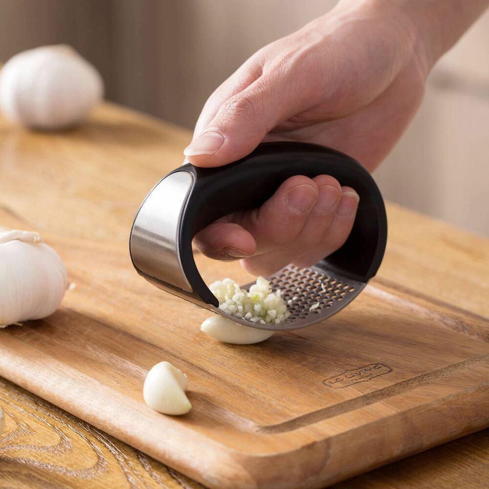 Stainless Steel Garlic Presser