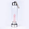 Healing Natural Quartz Water Bottle